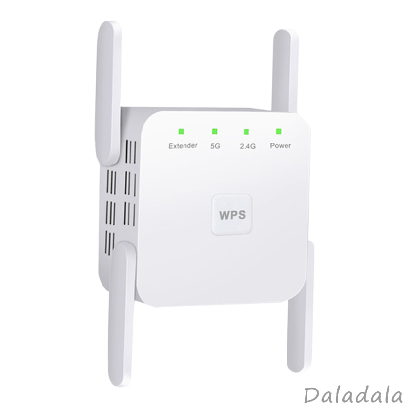 Bộ Khuếch Đại Tín Hiệu Wifi 1200mbps 2.4g 5g 4 Phích Cắm Uk-Plug