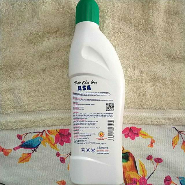 Nước cắm hoa ASA tươi lâu, không thối nước (400ml)