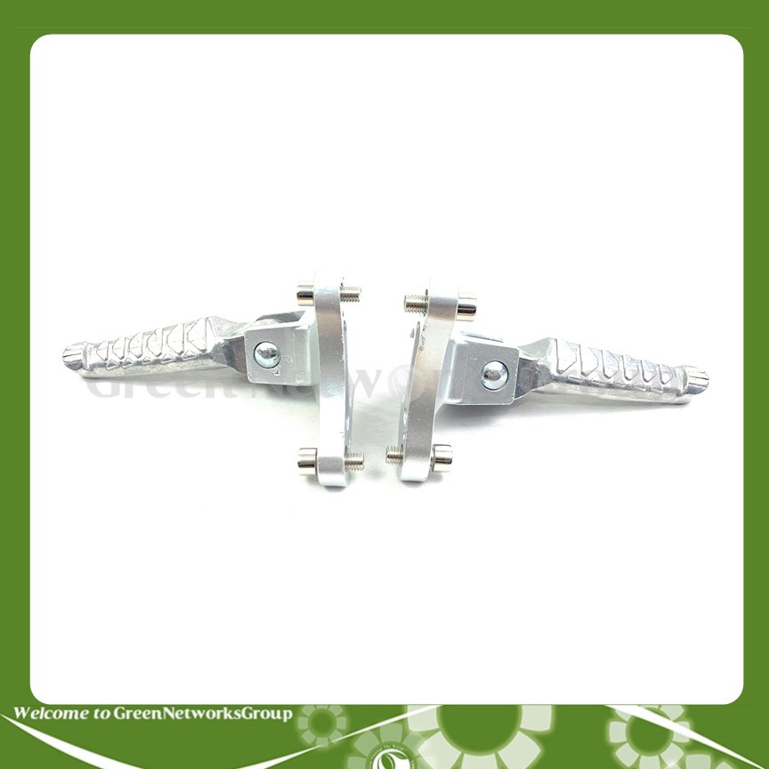 Gác chân sau exciter 150 CNC màu bạc Greennetworks