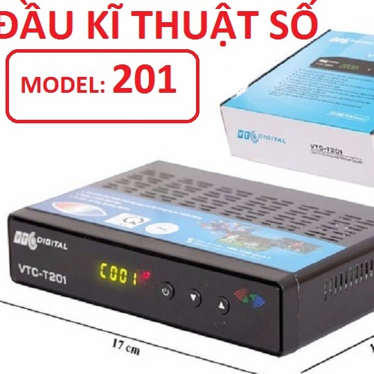 Đầu thu kỹ thuật số VTC 201 - đầu thu mặt đất VTC T201