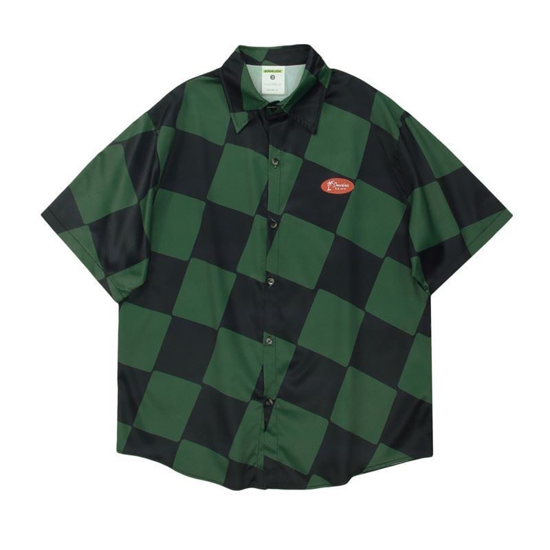 Áo Sơmi Caro Streetwear Lụa