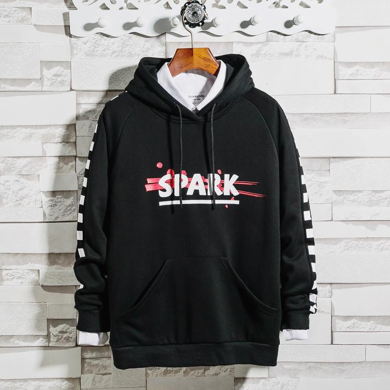 Áo Hoodies thời trang Nỉ ngoại dày dặn cho nam nữ phối caro C057