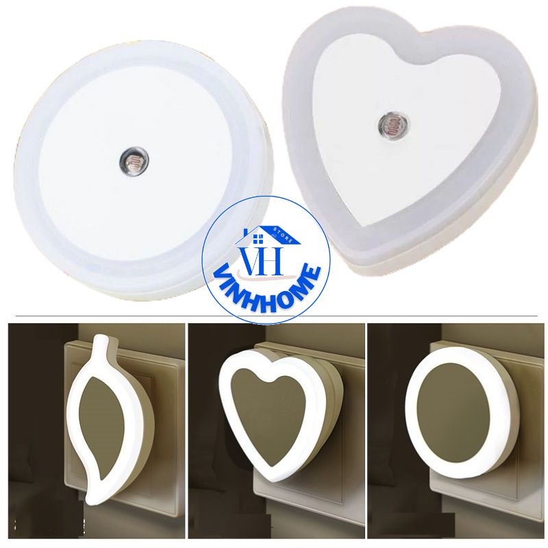 Đèn ngủ cảm ứng ánh sáng/ Đèn tự động bật tắt tiết kiệm/ trang trí phòng ngủ