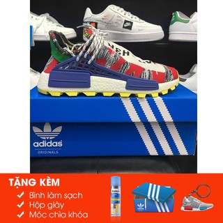 (VIDEO, ẢNH THẬT+FREESHIP) Giày Thể Thao Human Race Xám Đỏ Nam Nữ