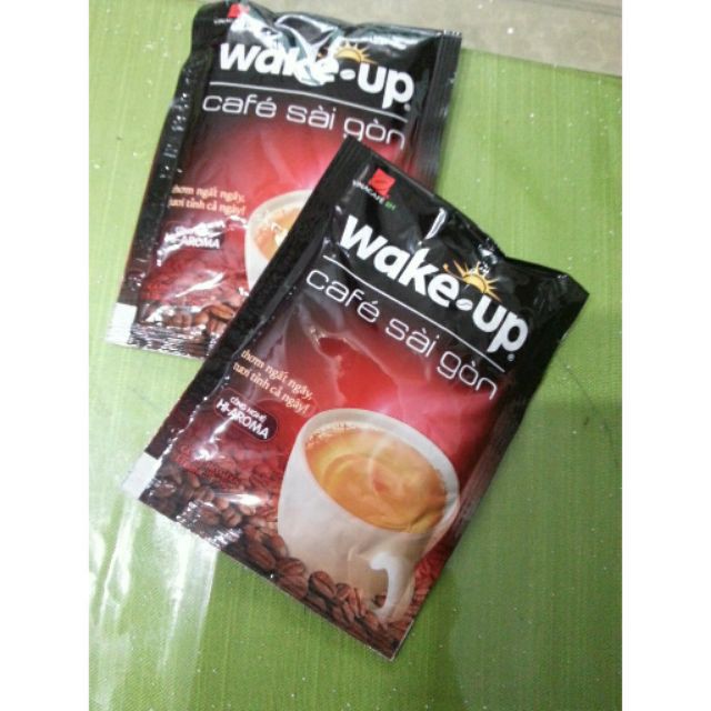 Cafe Wake-up Sài Gòn  5 gói  (1 gói x 19g)