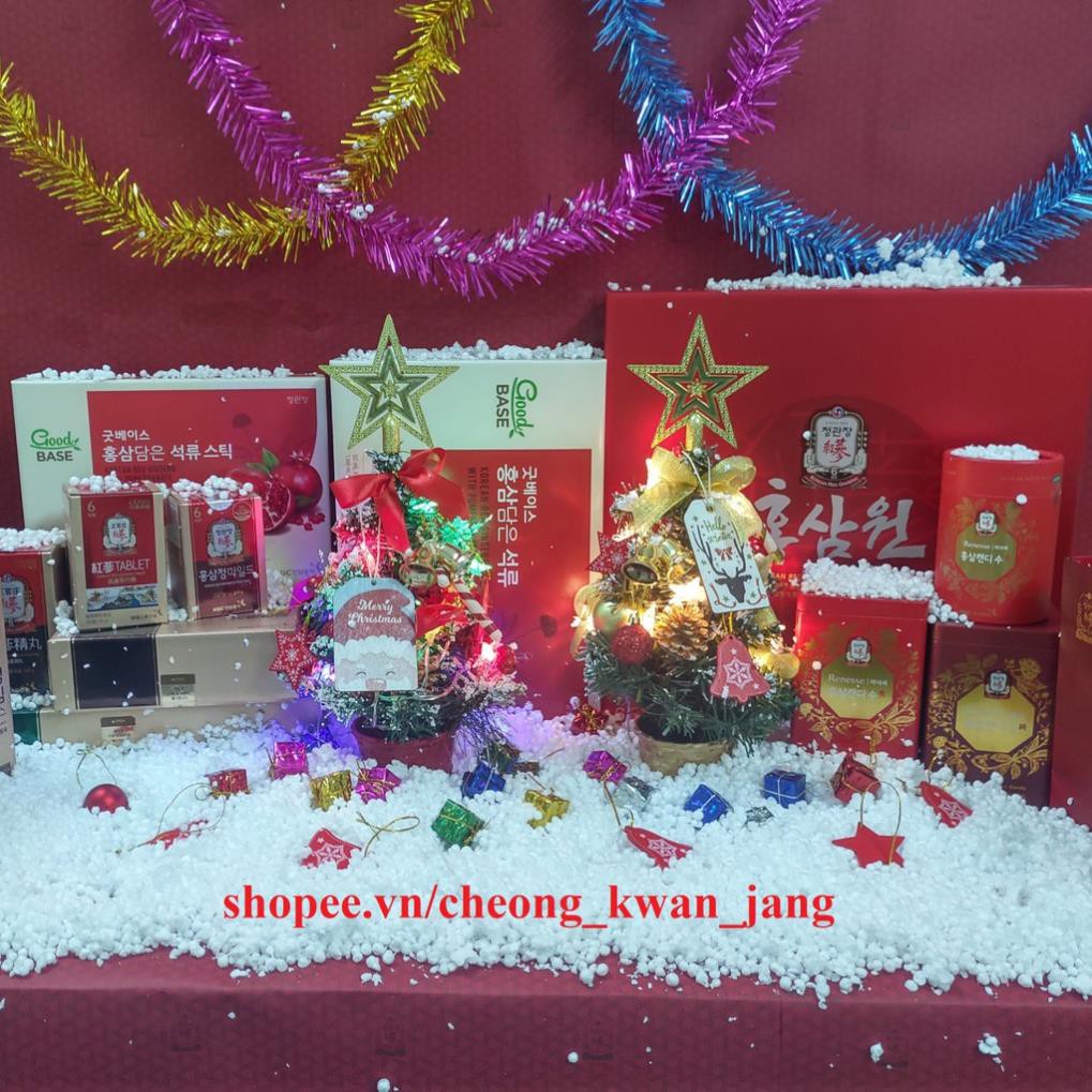 [quà tặng không bán] Cây thông noel tiểu cảnh để bàn