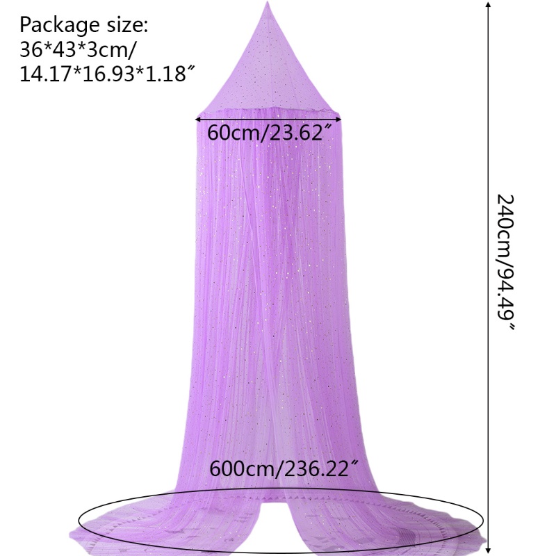 Mùng Lưới Chống Muỗi Treo Giường Ngủ Cho Bé