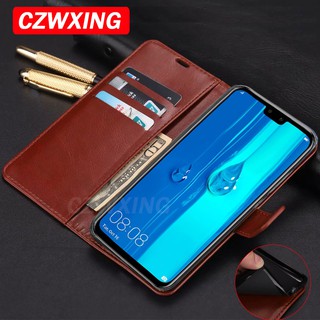 Bao da điện thoại tích hợp ví tiện dụng cho Huawei Y9 2019 Y 92019 Y 9 2019 Y92019