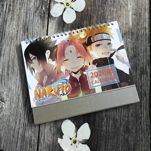 Lịch để bàn 2020 Naruto