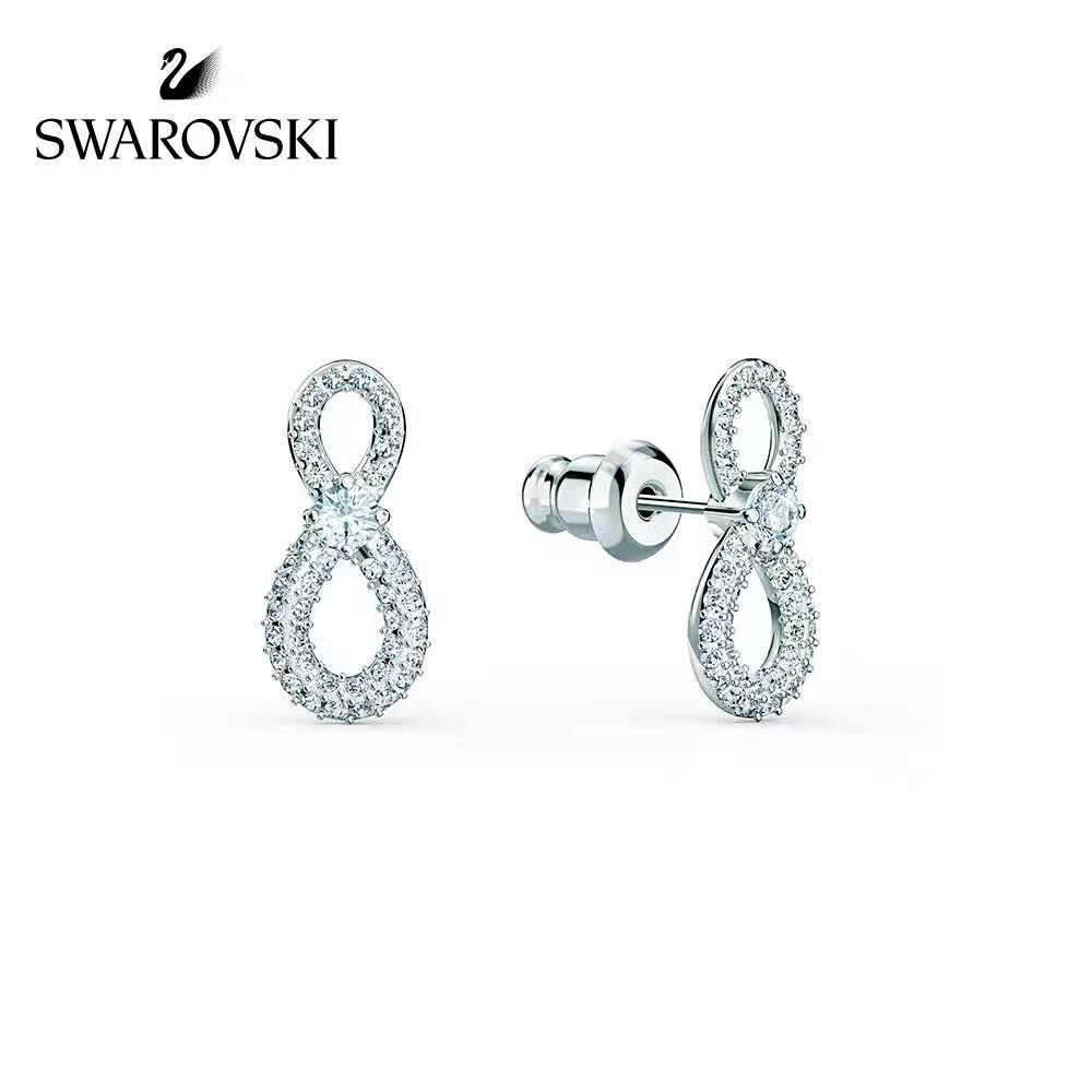 Bông Tai Swarovski Kiểu Dáng Độc Đáo Sang Trọng Cho Nữ