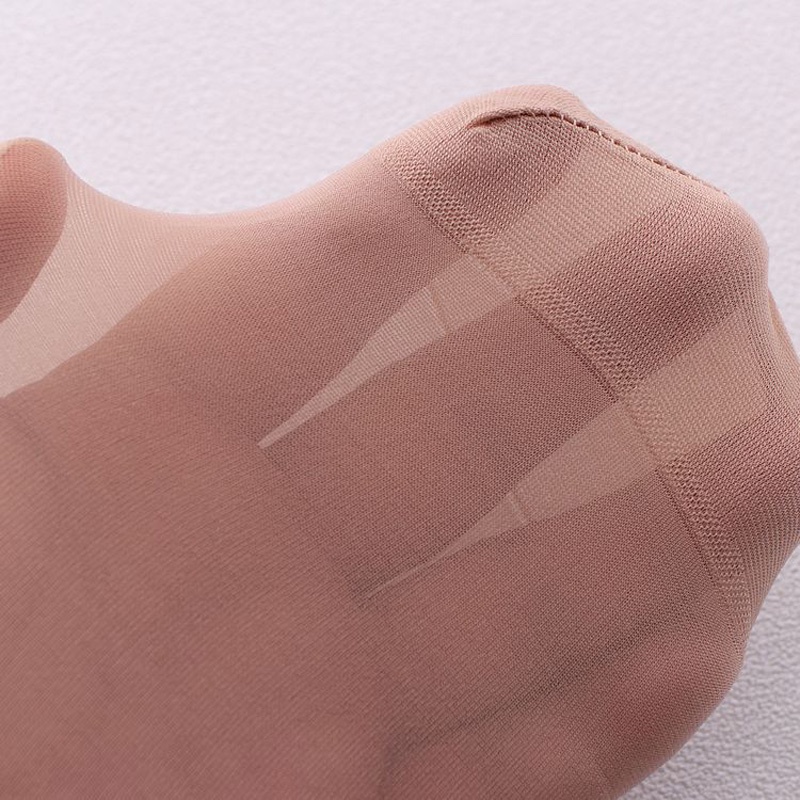 1 Đôi Vớ Lụa Lạnh Ngắn Đến Mắt Cá Chân Thời Trang Mùa Hè Cho Nữ