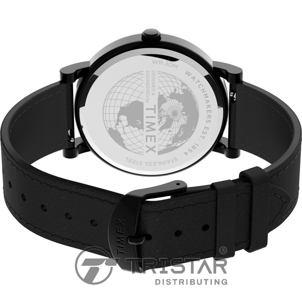 Đồng hồ Timex Originals 42mm Leather Strap Watch TW2U05700 Dây Da - Chính Hãng