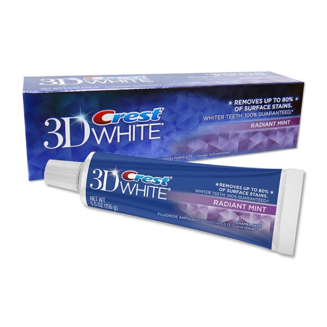 kem đánh răng 3D Crest White combo 2