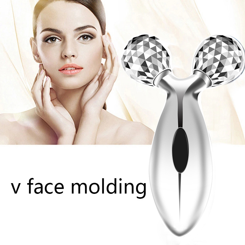 3D Face Roller Massager Face Lift Roller Massager Y Shape Rotation Wrinkles Remove Tighten Skin Care V Face Lifting Beauty Tool