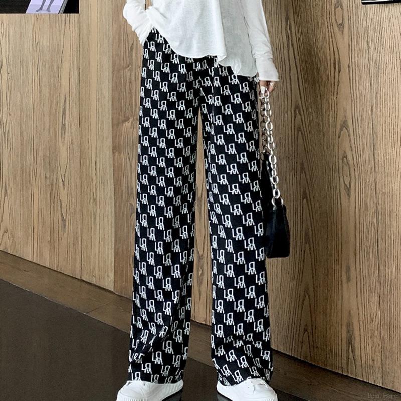 Quần Dài Lưng Cao Hoạ Tiết In Thời Trang Mùa Hè | BigBuy360 - bigbuy360.vn