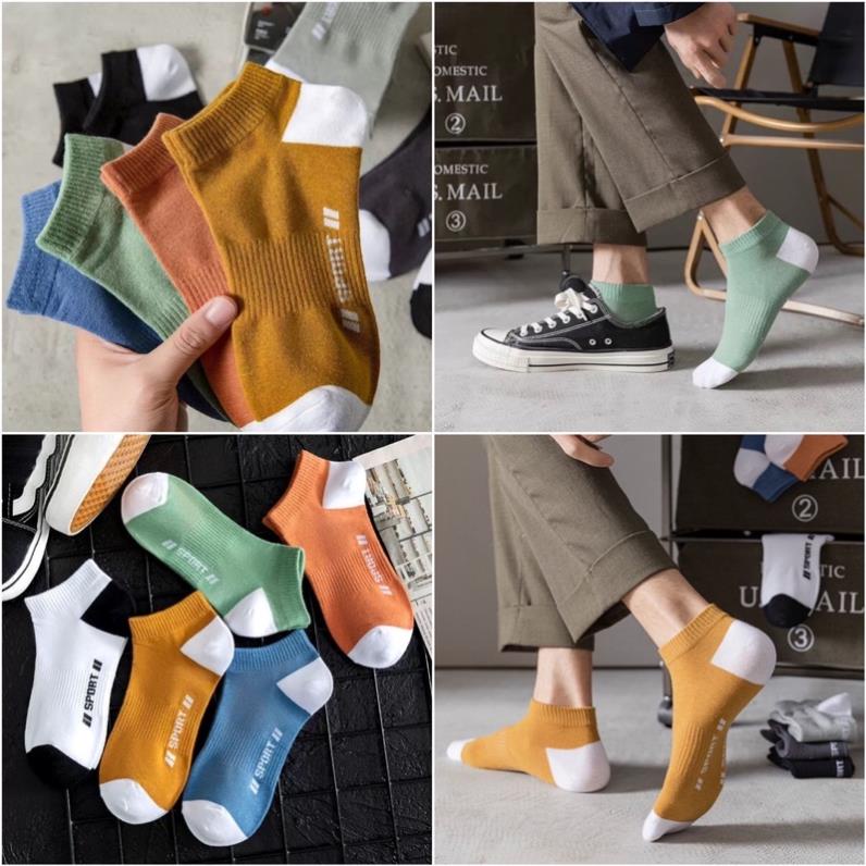 Tất nam nữ spot Softie cổ ngắn thể thao thời trang cao cấp khử mùi kháng khuẩn tt2