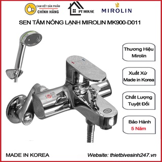 Sen tắm nóng lạnh mirolin mk900-d011 tay sen tăng áp nhập khẩu từ hàn quốc