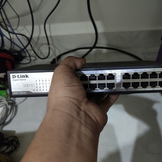  Switch D-Link DGS 1024C 24-Port 10/100/1000 Mbps