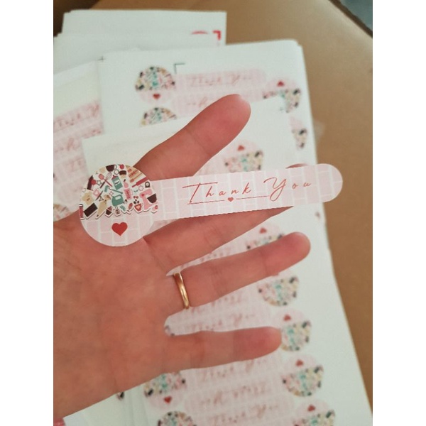 50 Tem HANDMADE thank you dài