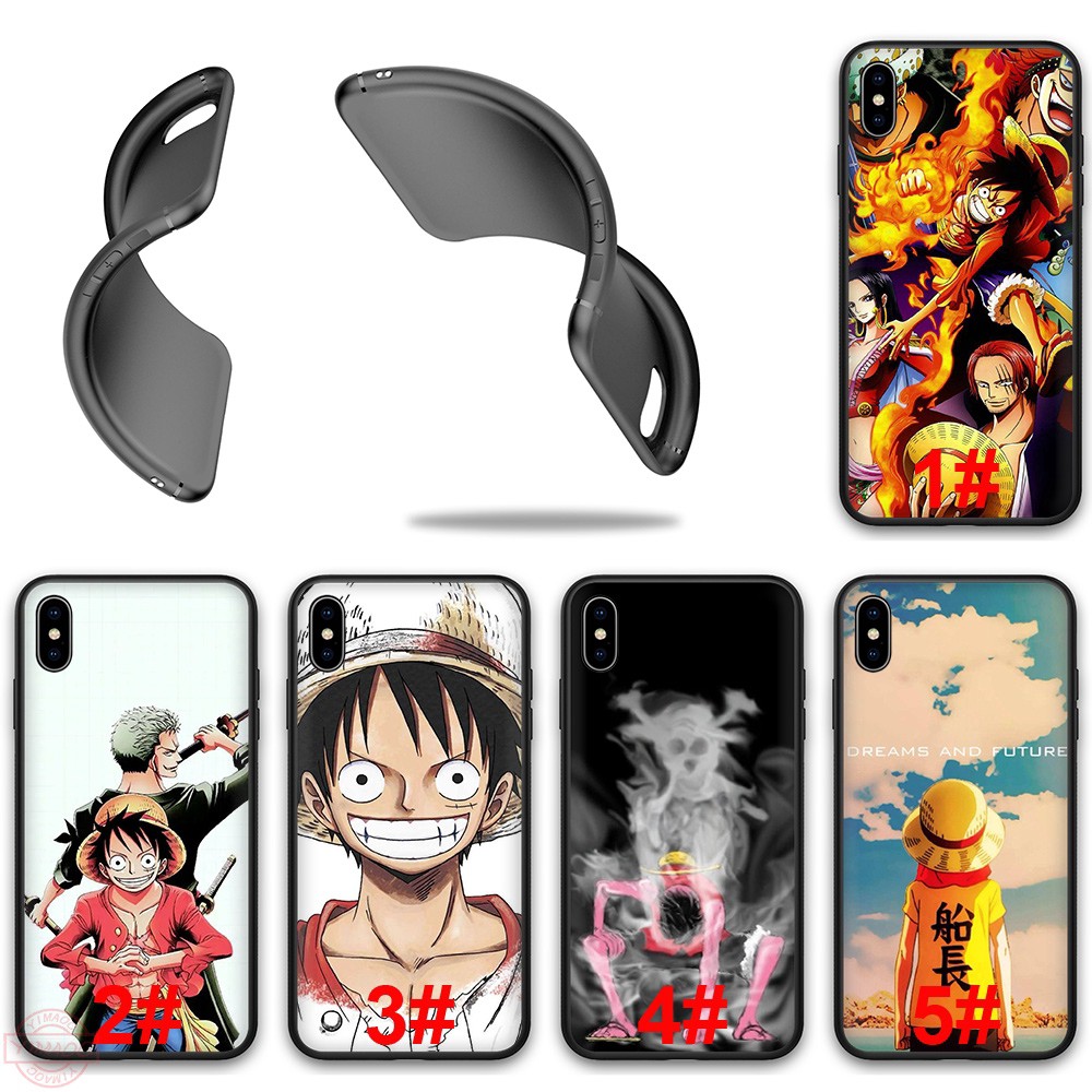 Ốp điện thoại in hình one piece luffy gear 2nd iPhone XS Max XR X 8 Plus 7 Plus 6s Plus 6 11 Pro Max