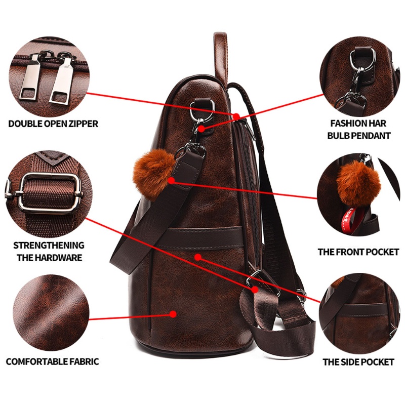 Balo Chống Trộm Dễ Thương Cho Nữ