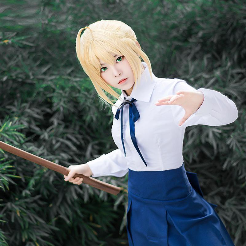 Trang Phục Hóa Trang Nhân Vật saber Trong Phim fate stay night