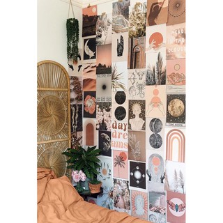 Tranh ảnh dán tường (10x15cm/ mõi hình) phong cách art Châu Âu