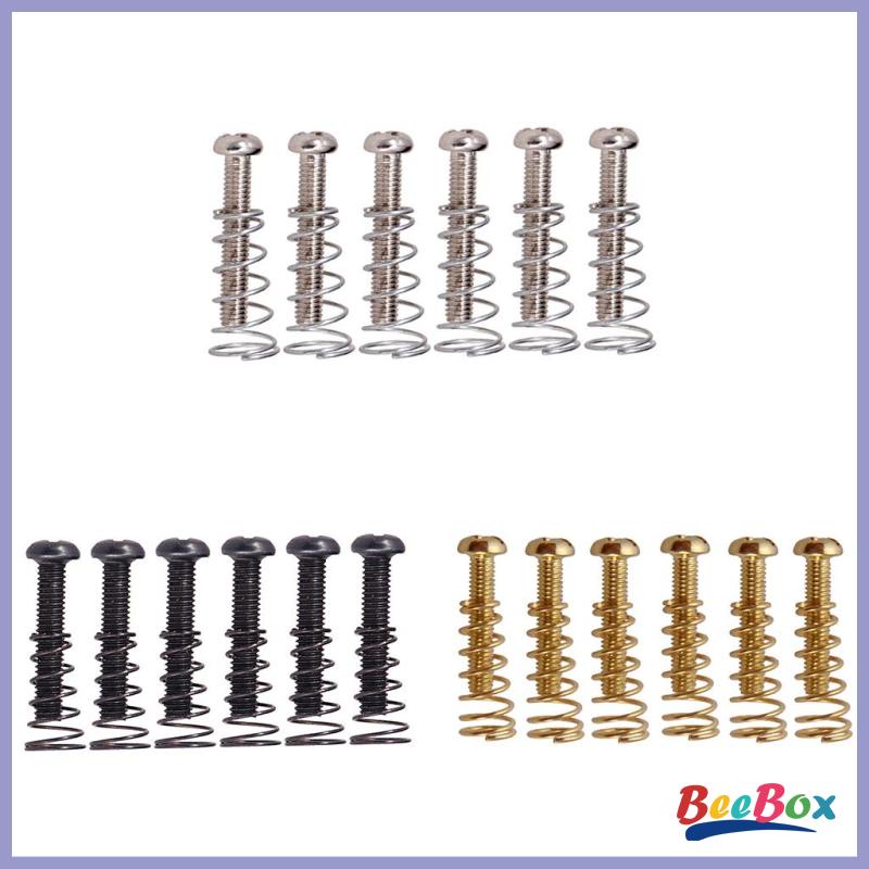 Set 6 Ốc Vít + Lò Xo Chuyên Dụng Cho Đàn Guitar Điện