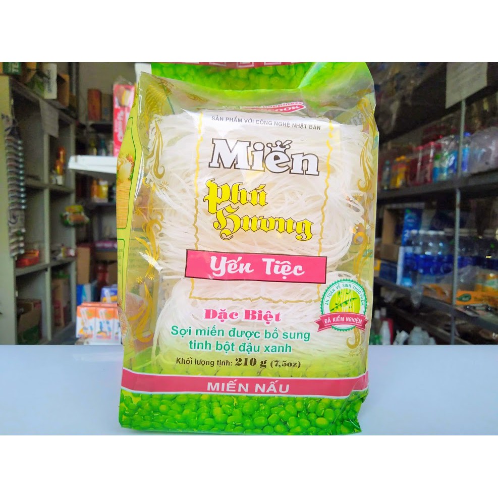 MIẾN PHÚ HƯNG YẾN TIỆC LOẠI ĐĂC BIỆT 210G TINH BỘT ĐẬU XANH