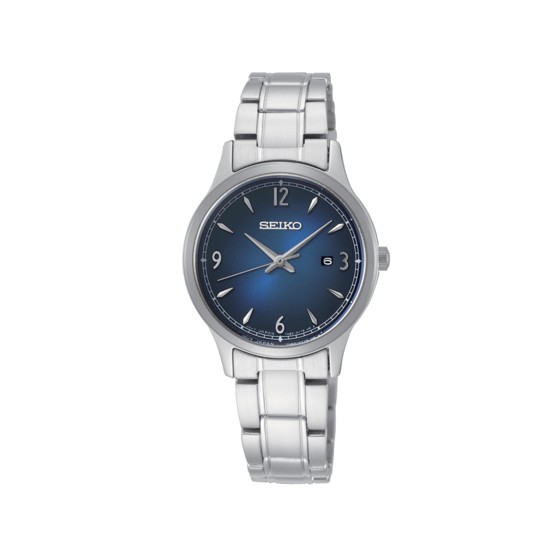 Đồng hồ nữ Seiko SXDG99P1 Chính Hãng Nhật Bản - Dây Thép Không Rỉ - Mặt Xanh Sunray
