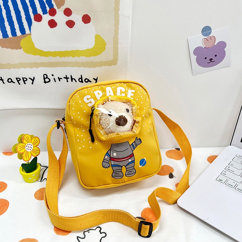 Túi Đeo Chéo Nylon Mềm Trong Suốt Nhỏ Xinh Thời Trang Cho Nữ