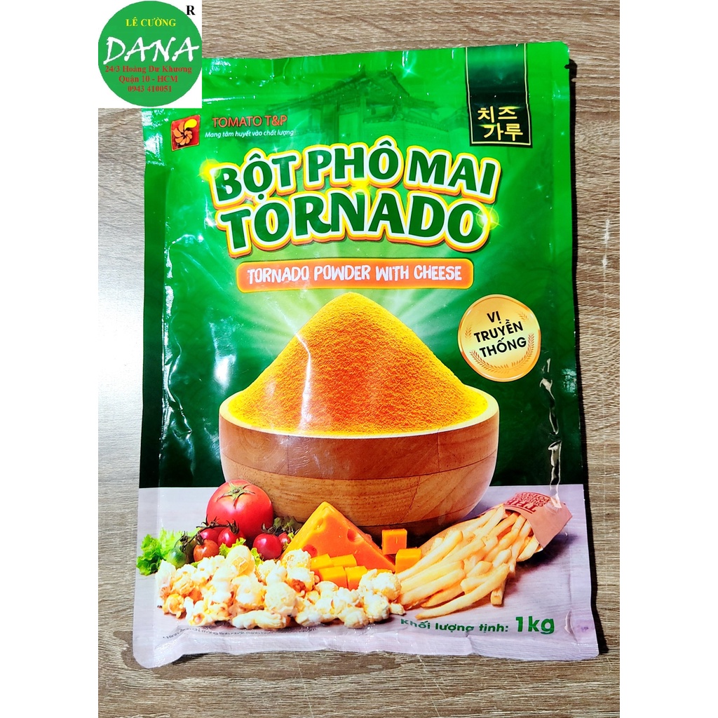 Bột phô mai lắc Tornado 1kg