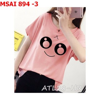 Áo thun nữ mặt cười 894