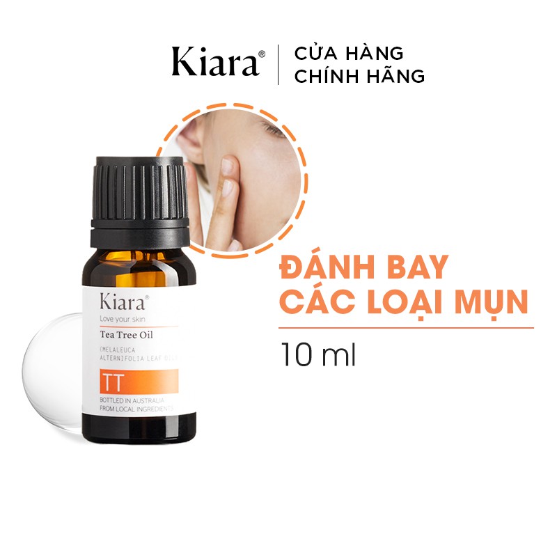 Chấm Mụn Tràm Trà Kiara Tea Tree Oil 10ml