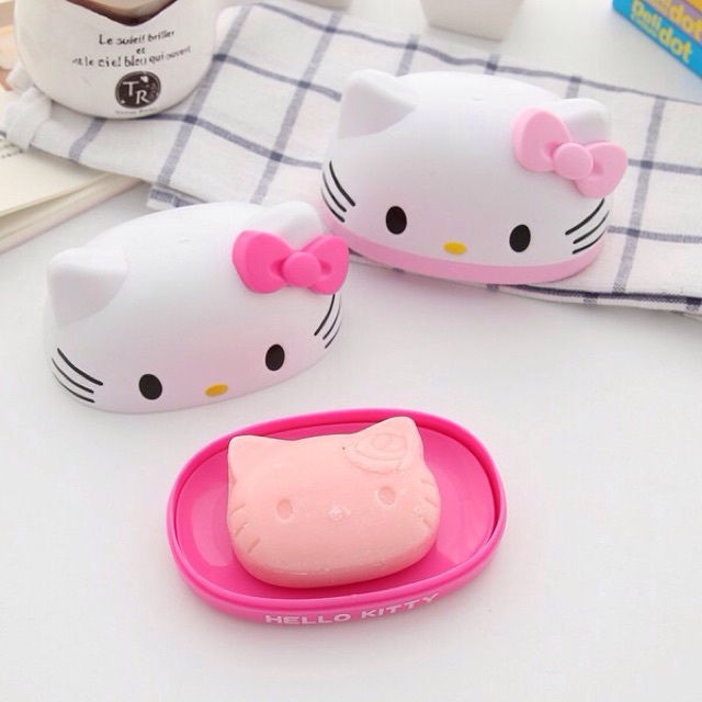 Hộp đựng xà bông Hello Kitty