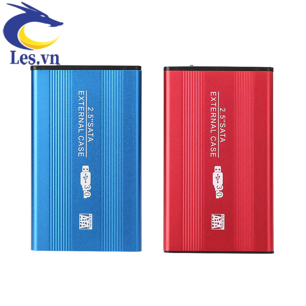 Vỏ Ổ Cứng Ngoài Bằng Hợp Kim Nhôm 2.5 inch HDD SSD Box USB SATA3.0