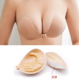 Miếng dán ngực cài trước siêu nâng ngực siêu dính, Áo dán chống tụt mặc đầm hở vai hở lưng hàng Cao Cấp chuẩn loại 1