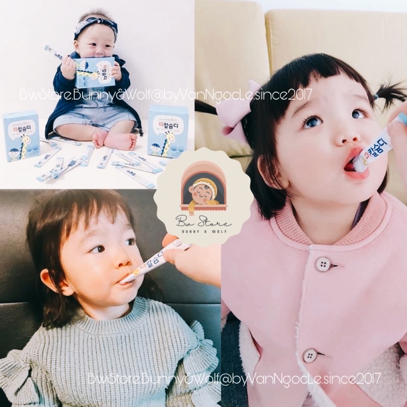 [Hàng Air - Cam kết chính hãng] Canxi Hữu Cơ The Ca+D for bebe Hàn Quốc phát triển chiều cao cho bé từ 1y