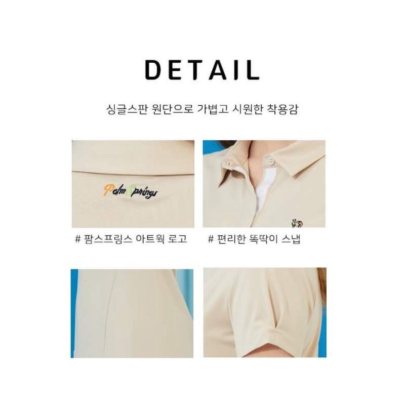 Áo polo golf Nữ xuất dư xịn VNXK