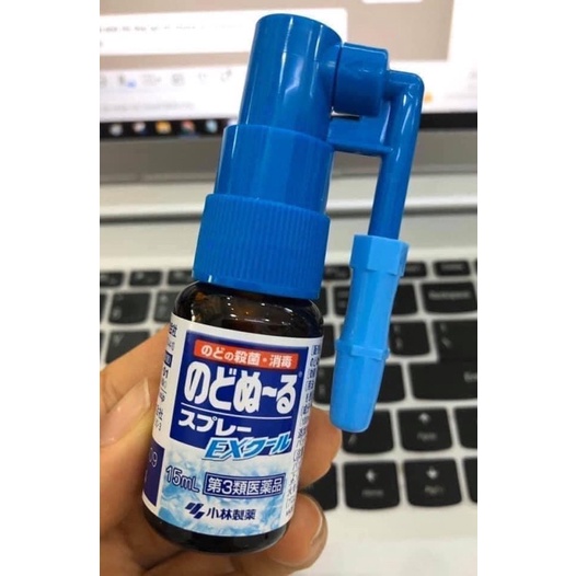 Xịt họng Kobayashi 15ml Nhật Bản