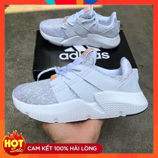 [Tặng tất,hộp và dây giầy] giầy thể thao, giày sneaker pro trắng cam