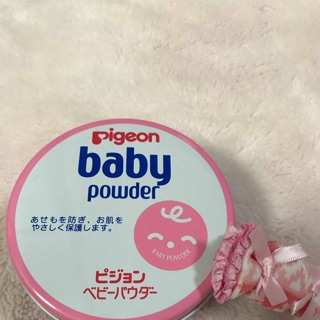 Phấn rôm pigeon dạng bột màu hồng hãng sản xuất: pigeon mã vạch: 4902508070607