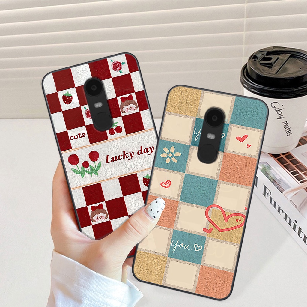 Ốp Xiaomi Redmi Note 4/ Note 4x / Redmi 5 Plus caro trái tim cá tính, thời trang siêu đẹp, siêu phong cách