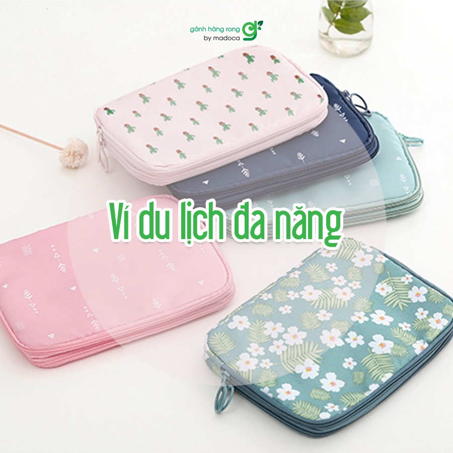 Ví du lịch đựng hộ chiếu đa năng