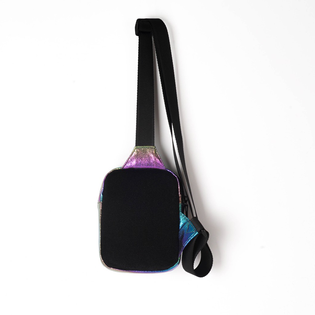 Túi Đeo Chéo Tích Hợp Đeo Hông Ksnddeu Mini Chất Liệu Da Pu Màu Cầu Vồng Thời Trang Hàng Ngày Cho Nữ