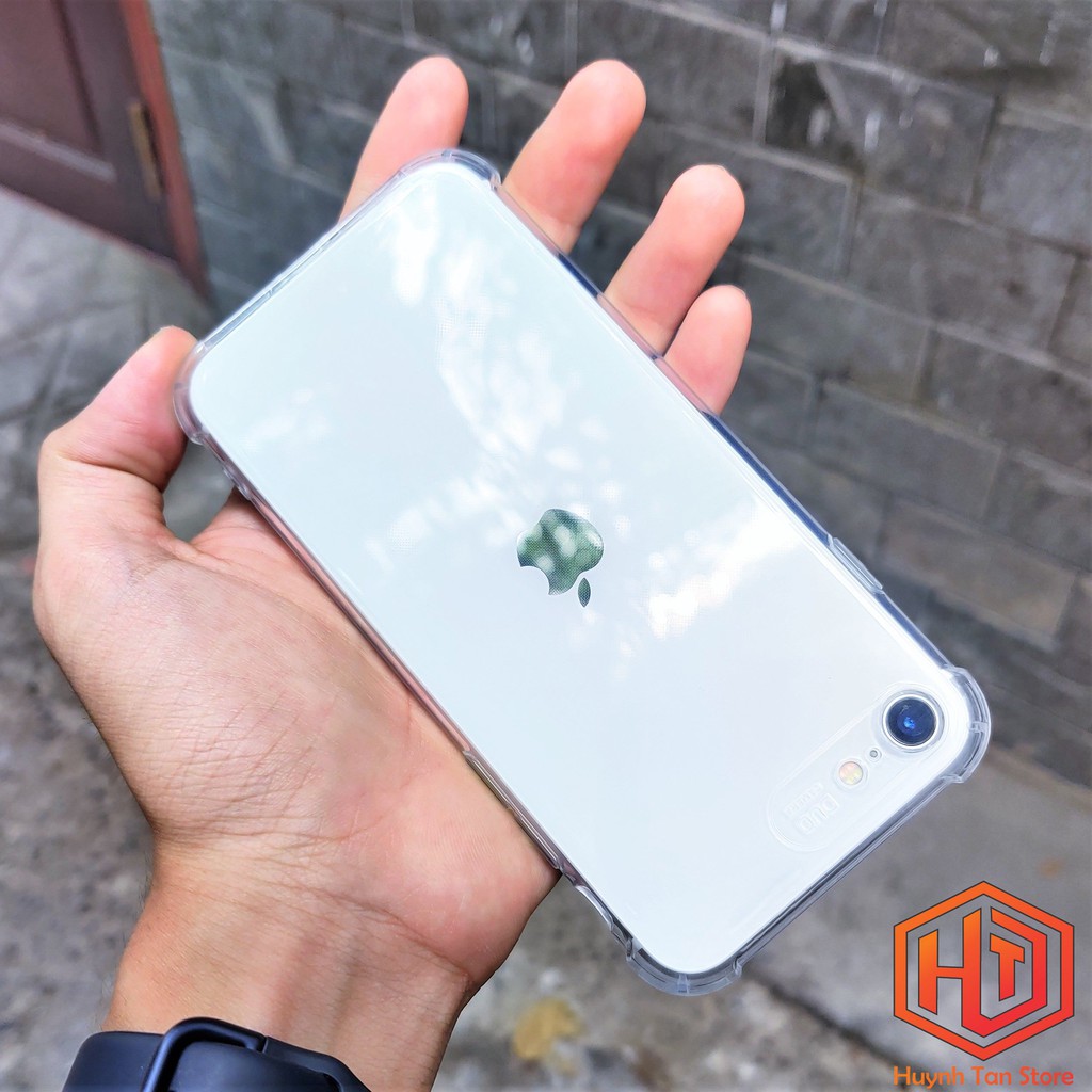 Ốp Lưng Iphone 7,8,SE 2020 chống Sốc TPU Trong Suốt 6D