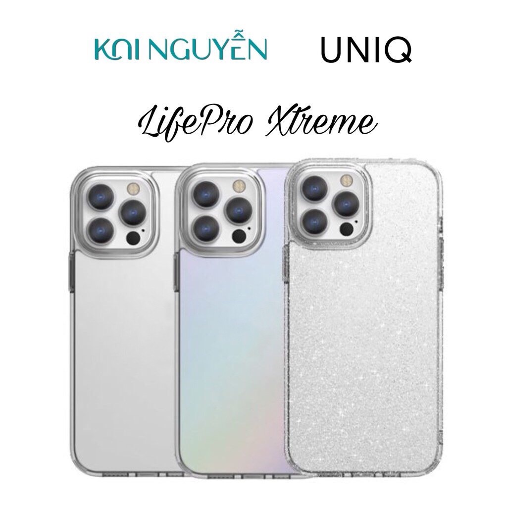 Ốp case UNIQ Hybrid LifePro Xtreme Dành Cho iPhone 13ProMax/13Pro/13
