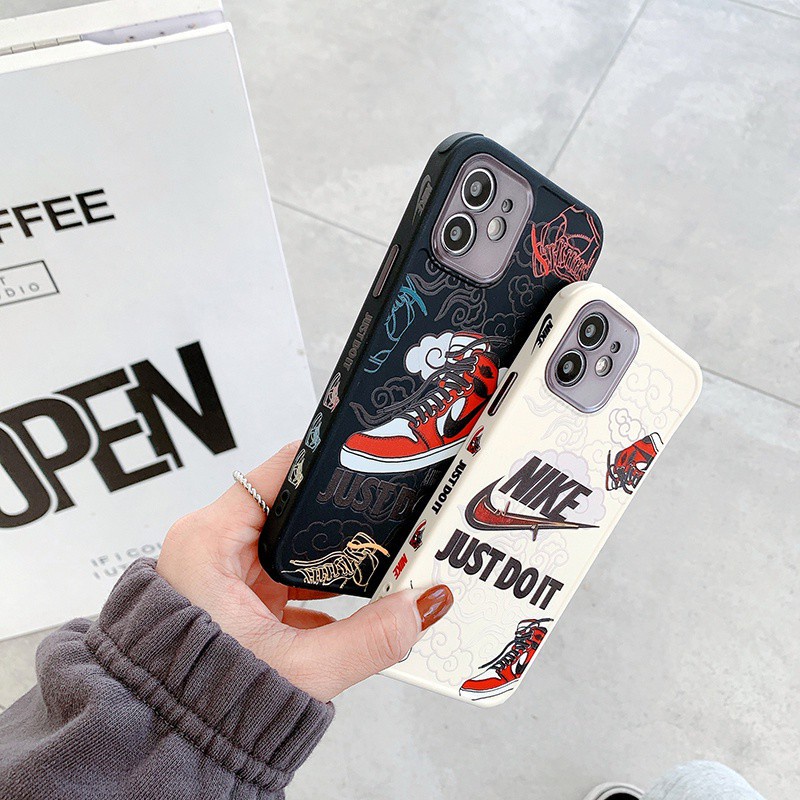 Ốp Điện Thoại Họa Tiết Giày Nike Air Jordan 3 Mặt Cho iPhone 15 14 13 12 11 Pro Max X XS XR 7 8 Plus