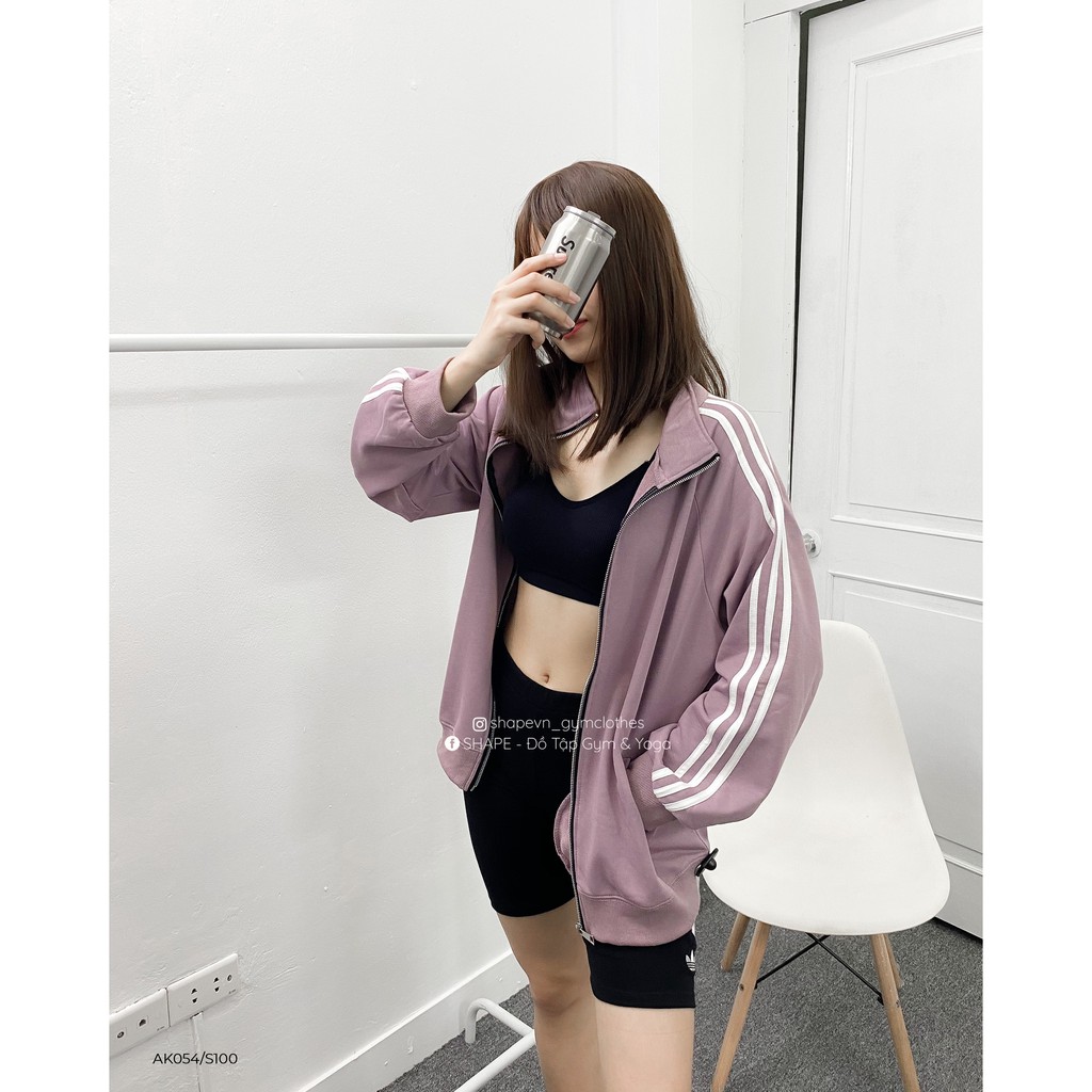 Áo khoác Shape 2 sọc tay [ AK054]