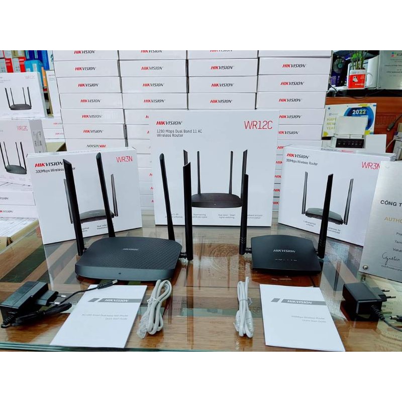 Phát Wifi  HIKVISION DS-3WR12C 2 râu /4 râu